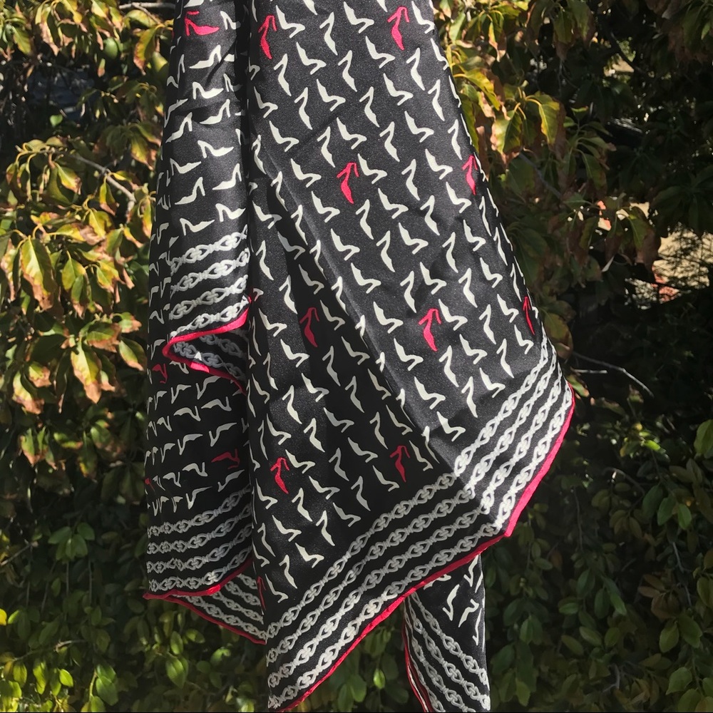 Talbot’s silk scarf